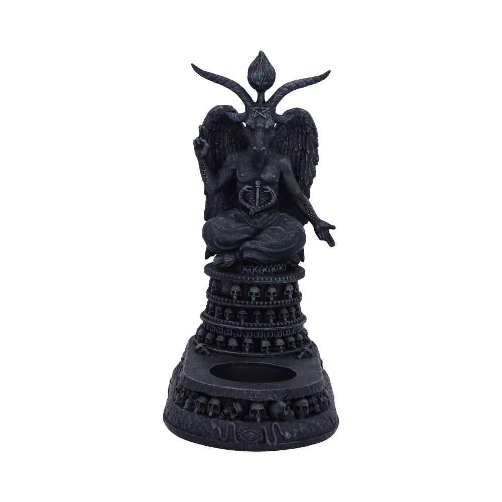 Exclusive Baphomets Devotion Tea Light Holder 17cm 1