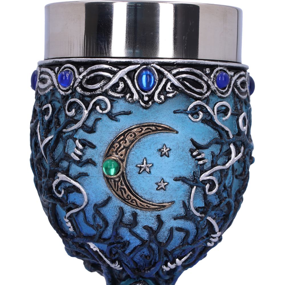 Triple Moon Crone Goblet 20.8cm Drinking Mug 5