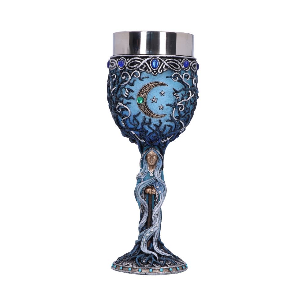 Triple Moon Crone Goblet 20.8cm Drinking Mug 1