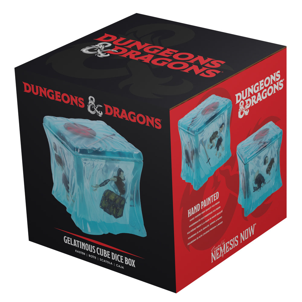 Dungeons Dragons Gelatinous Collectible Cube Dice Box 11.5cm 7