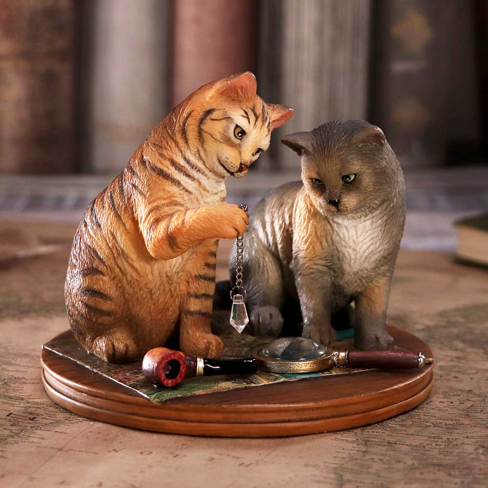 Purrlock Holmes Cats Figurine 10.5cm by Lisa Parker 7