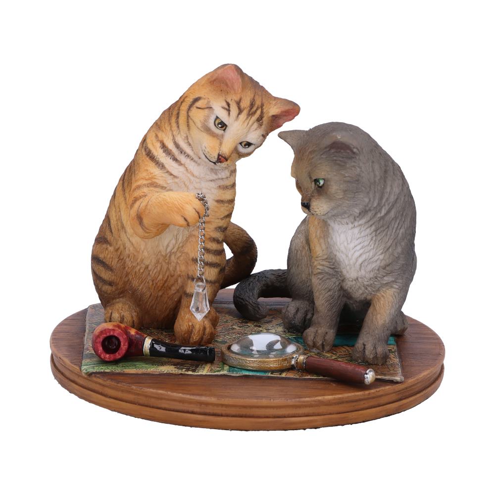 Purrlock Holmes Cats Figurine 10.5cm by Lisa Parker 1
