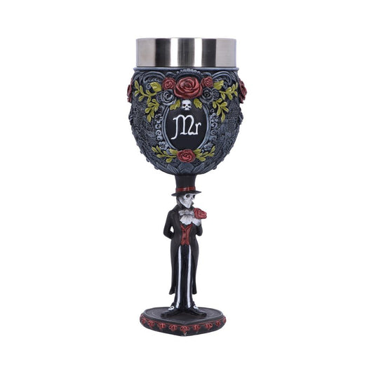 Gothic Skeleton Mr Goblet 21cm 1