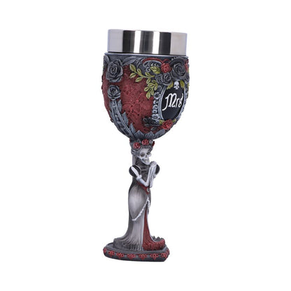 Gothic Skeleton Mrs Goblet 21cm Drinking Cup 4