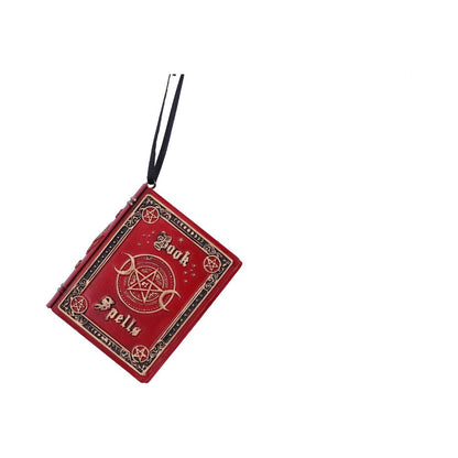 Red Book of Spells Hanging Ornament 7cm 1