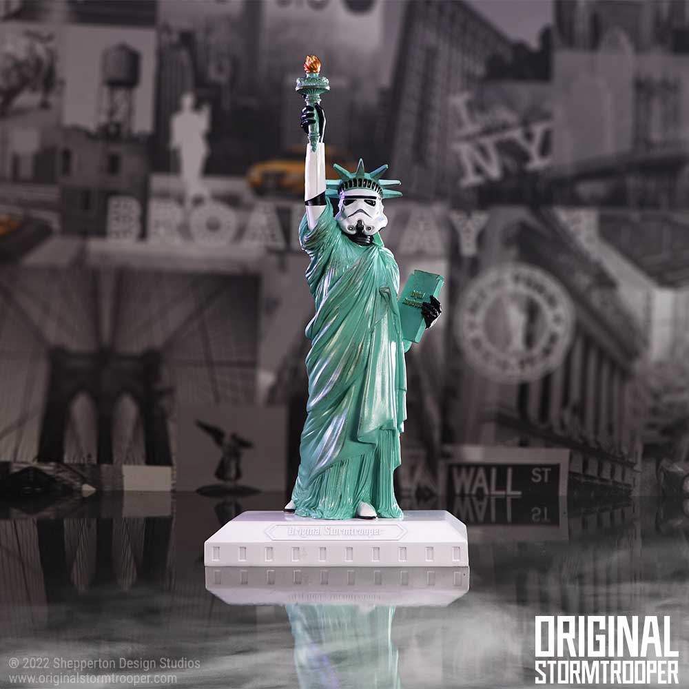 Original Stormtrooper Statue of Liberty Figurine 23.5cm Officially Licensed 7