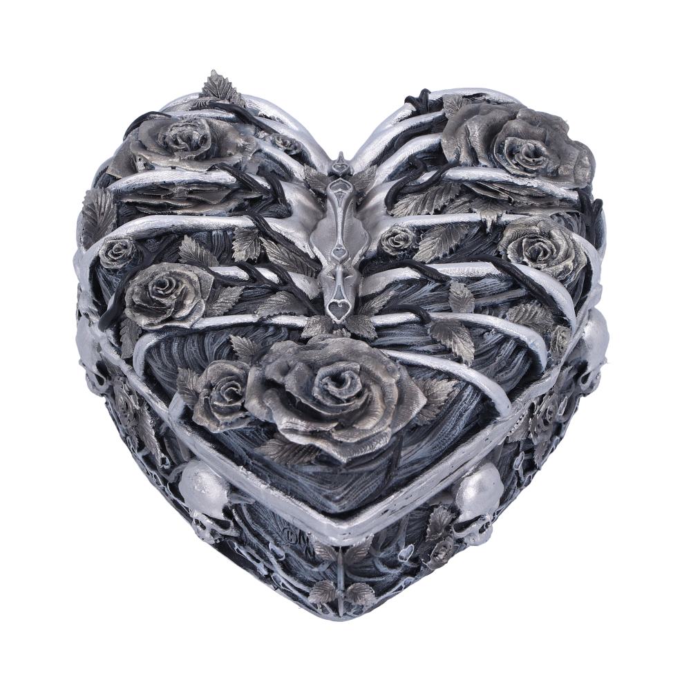Gothic Caged Heart Box 10.5cm 1