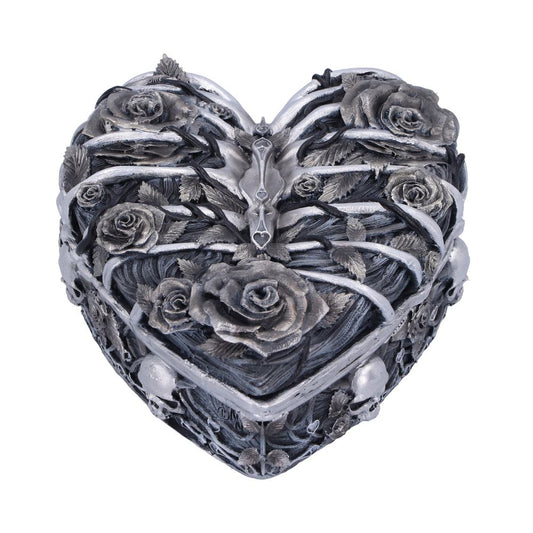 Gothic Caged Heart Box 10.5cm 1