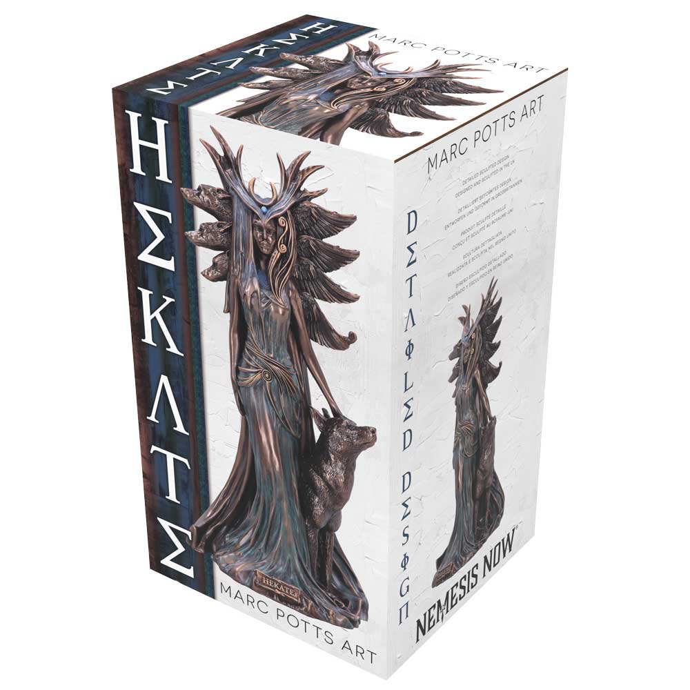 Large Hekate Bronze Figurine 32cm by Marc Potts 8