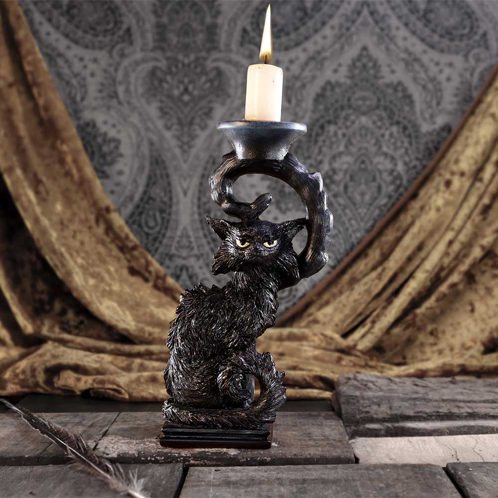 Witches Familiar Salem Candlestick Holder 20cm 7