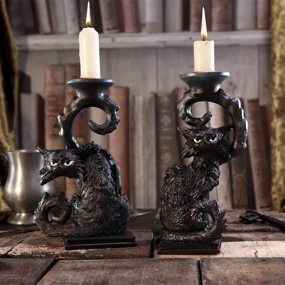 Witches Familiar Salem Candlestick Holder 20cm 8