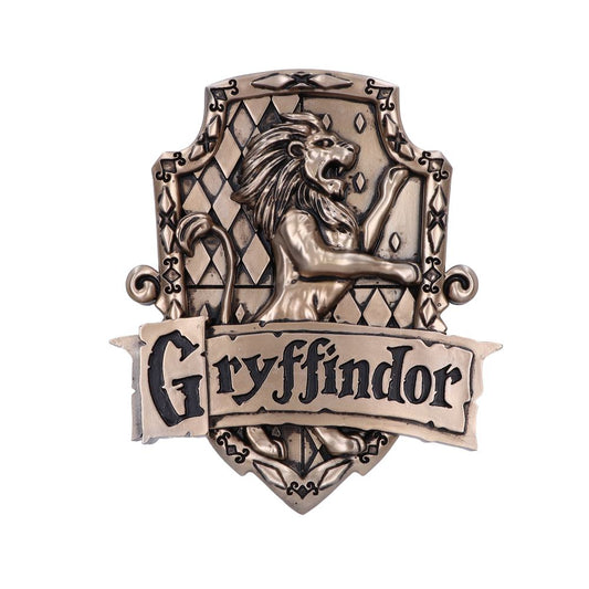 Harry Potter Gryffindor Crest Wall Plaque Bronze 20cm Officially Licensed 1
