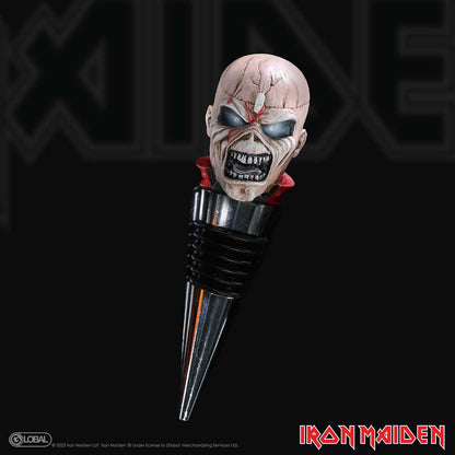 Iron Maiden Eddie The Trooper Bottle Stopper 10cm Officially Licensed 8