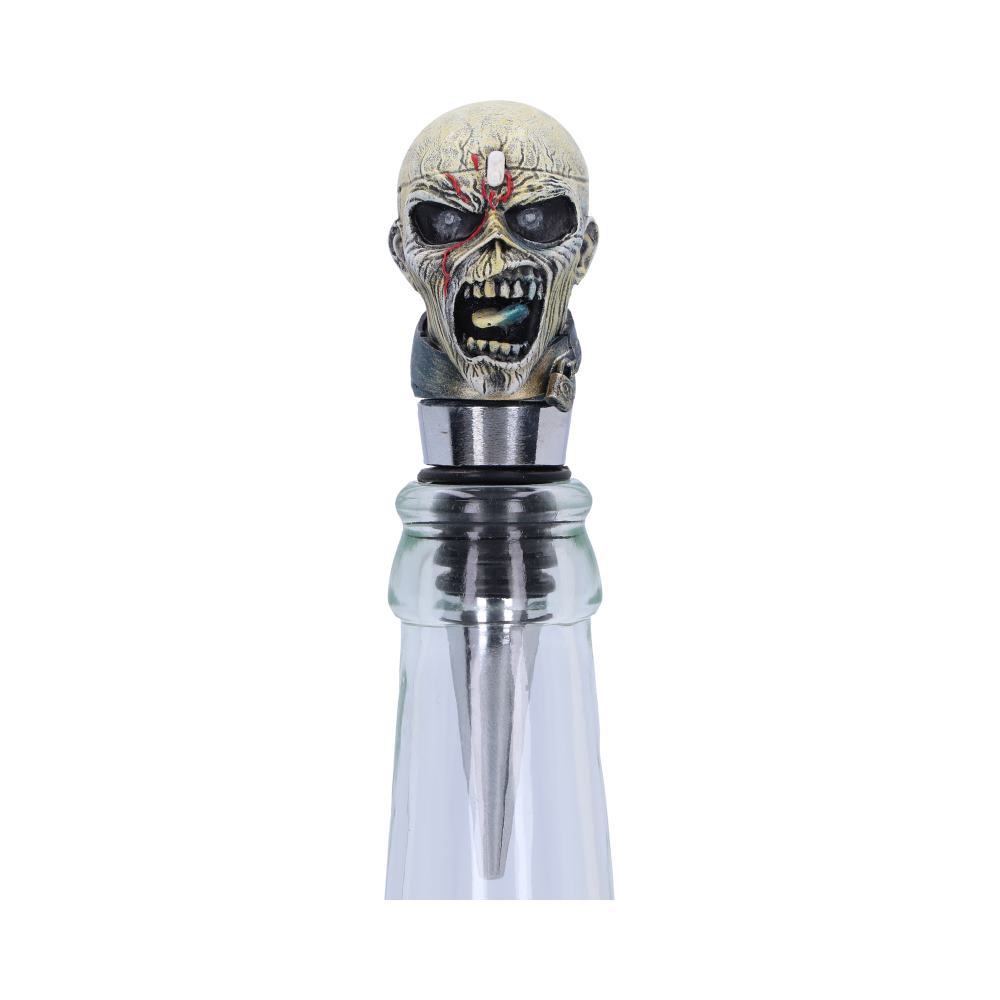 Iron Maiden Eddie Piece of Mind Bottle Stopper 10cm Officially Licensed