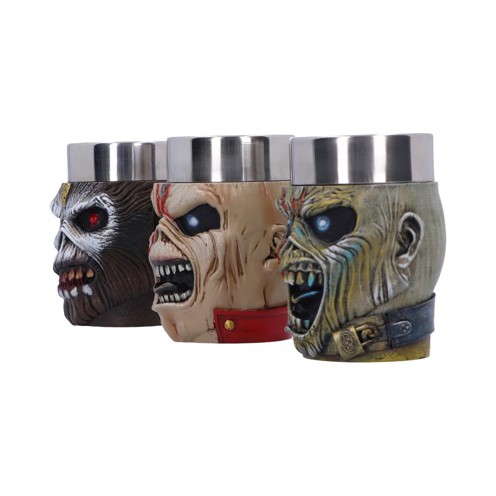 Iron Maiden Eddie Shot Glass Set 9cm Officially Licensed 2