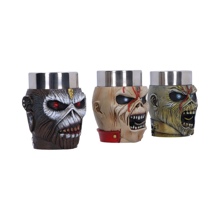 Iron Maiden Eddie Shot Glass Set 9cm Officially Licensed 4