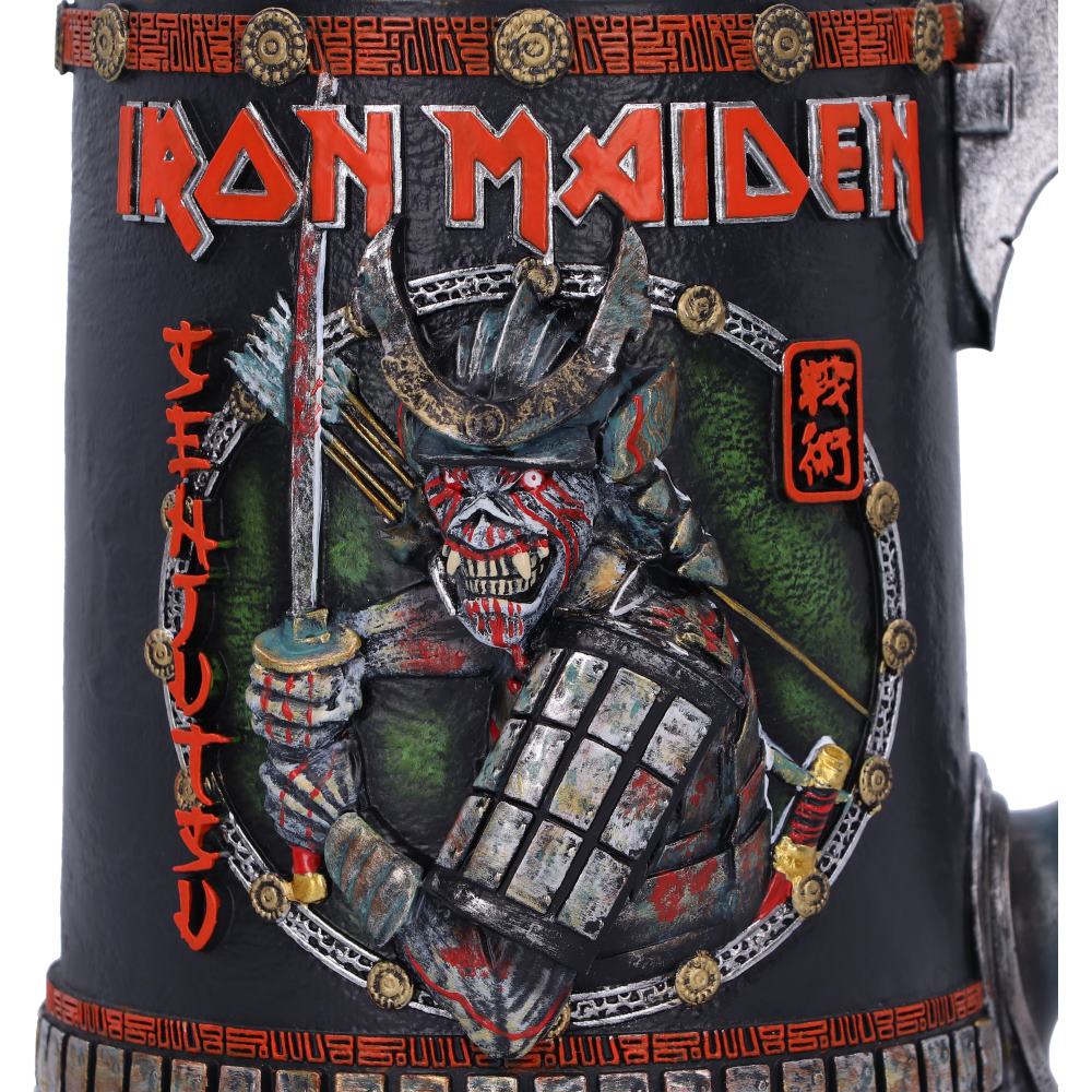 Iron Maiden Senjutsu Tankard 15.5cm Officially Licensed 5