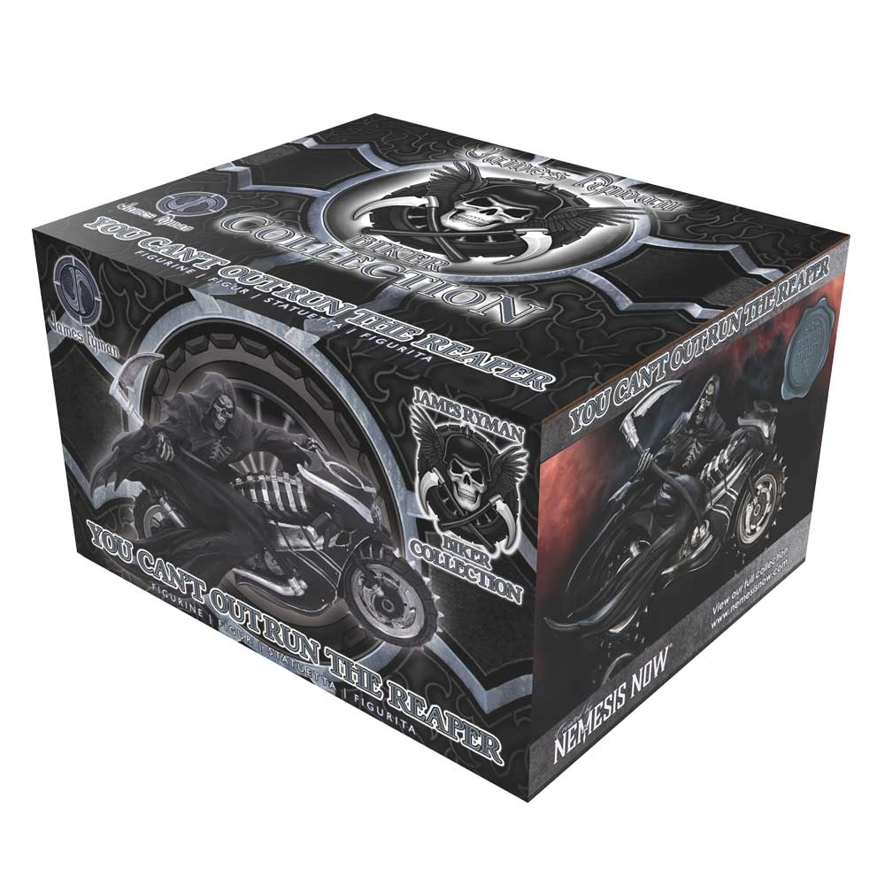 You Cant Outrun the Reaper Biker Figurine 22.5cm by James Ryman 8