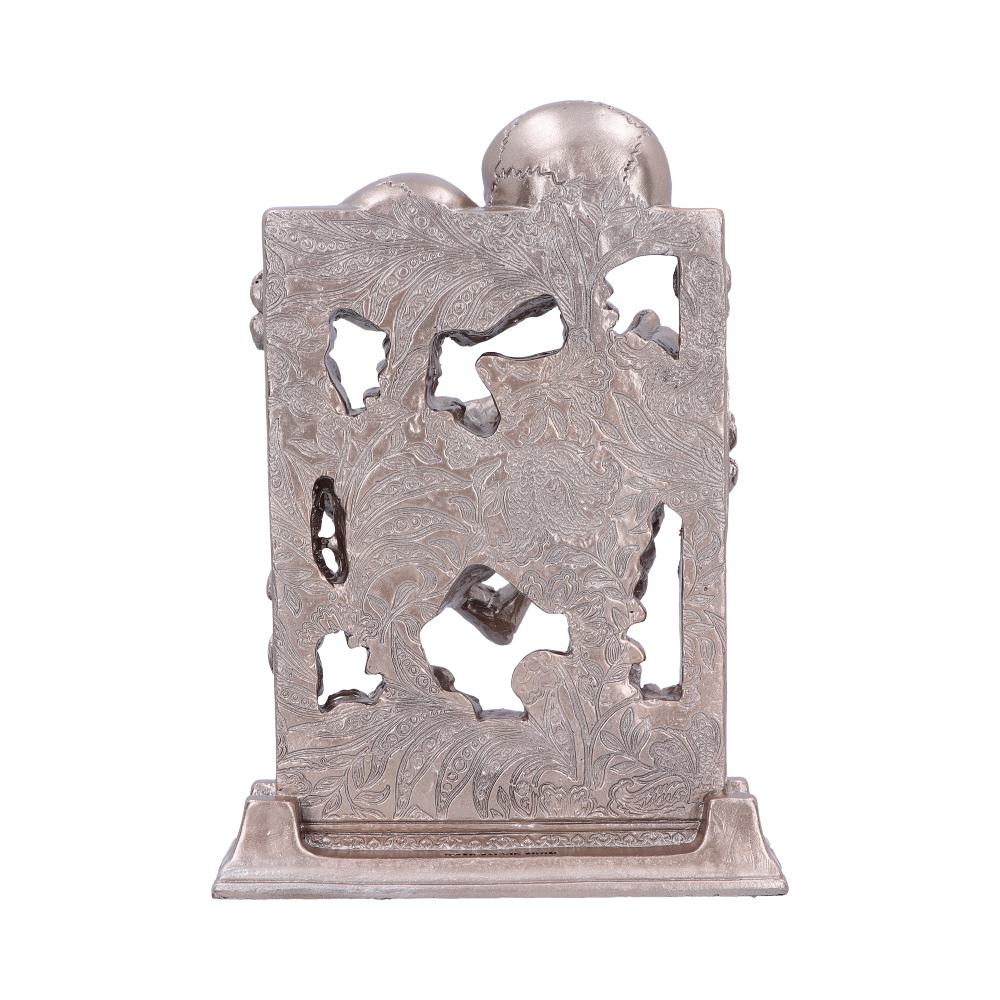 The Lovers Bronze Gothic Skeleton Ornament 20.5cm 3