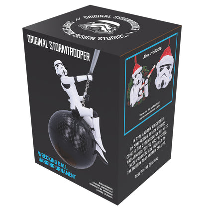 Original Stormtrooper Wrecking Ball Hanging Ornament 12.5cm Officially Licensed 7