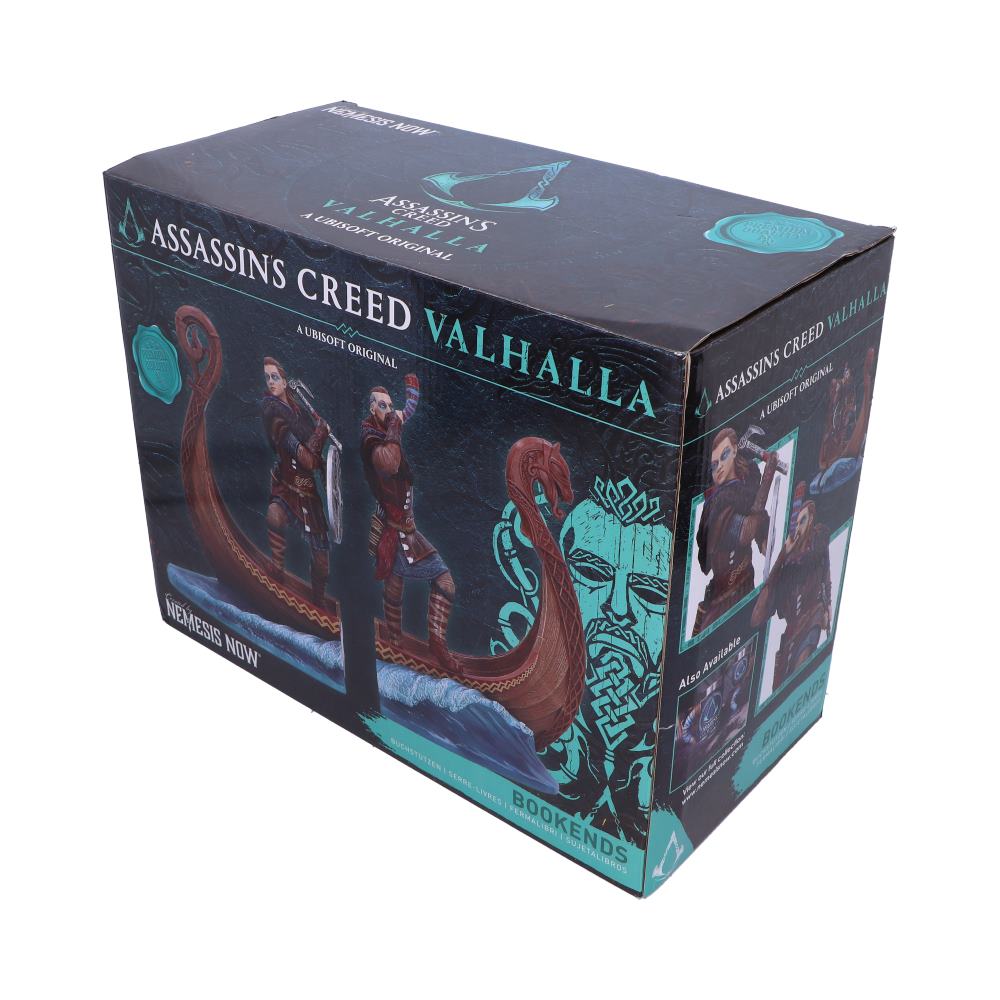 Assassins Creed Valhalla Bookends 31cm Officially Licensed 7