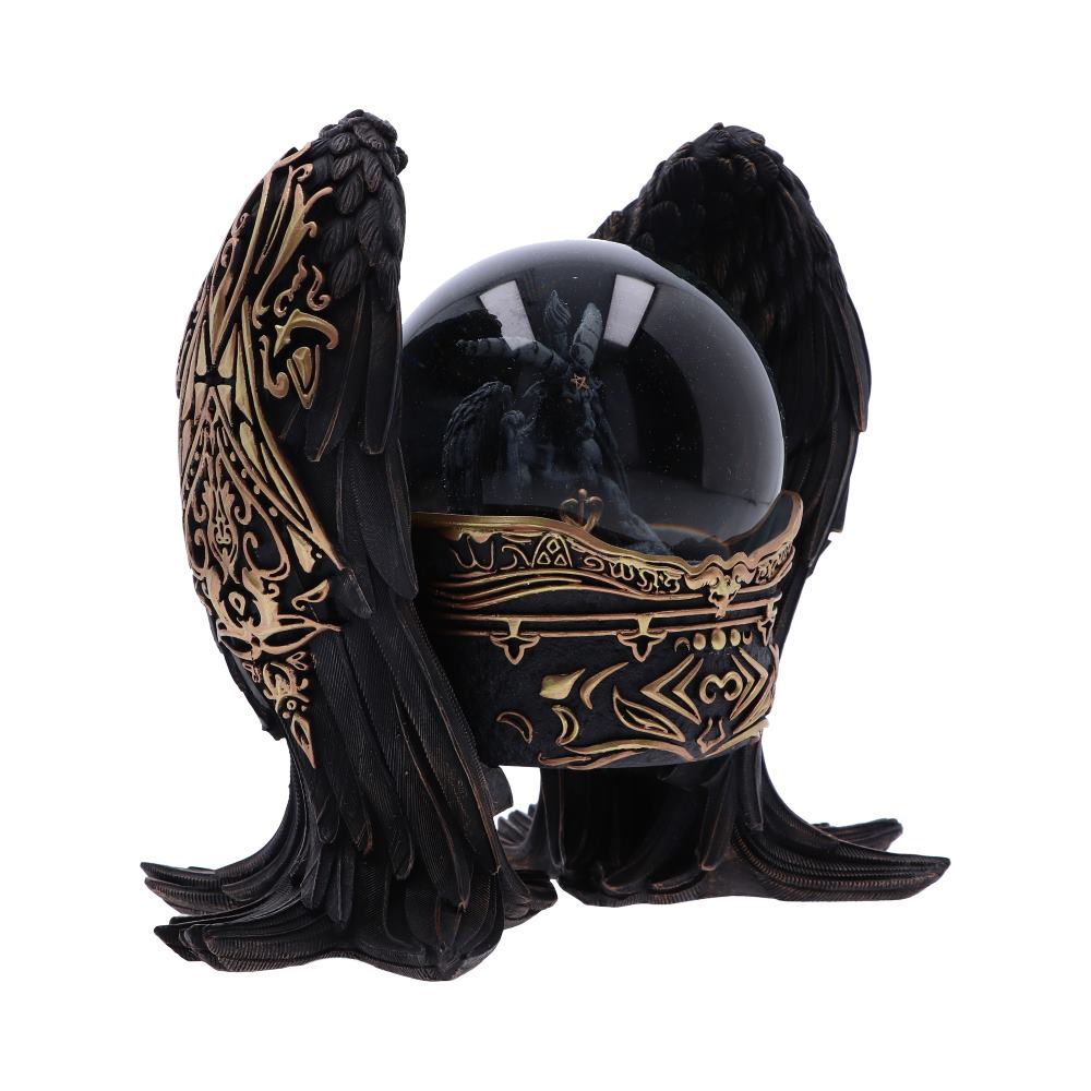 Baphomet Antiquity Gothic Snow Globe 22.5cm 4