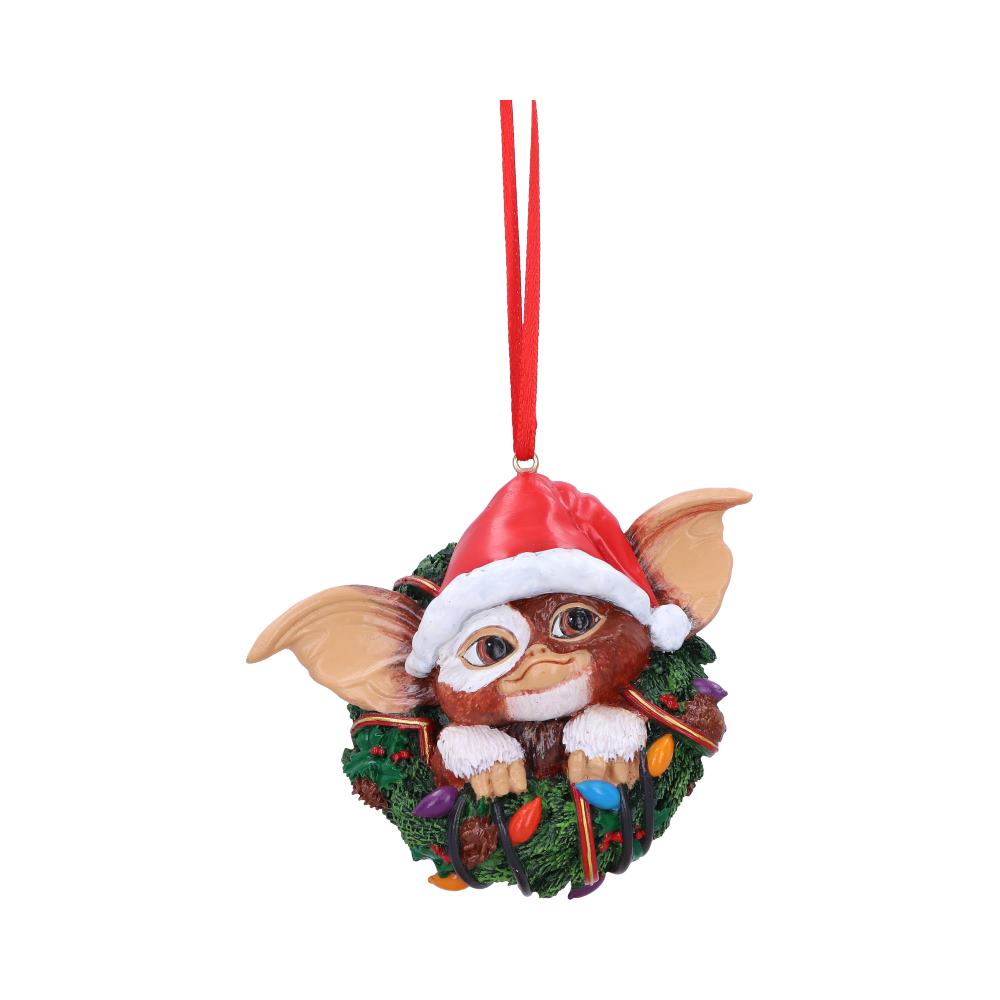 Gremlins Gizmo in Wreath Hanging Ornament 10cm 1
