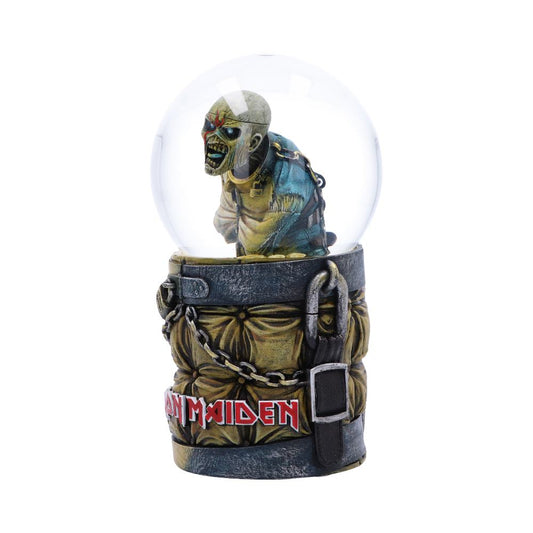 Iron Maiden Piece of Mind Eddie Snow Globe 17.5cm Officially Licensed 2