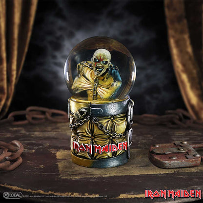 Iron Maiden Piece of Mind Eddie Snow Globe 17.5cm Officially Licensed 7
