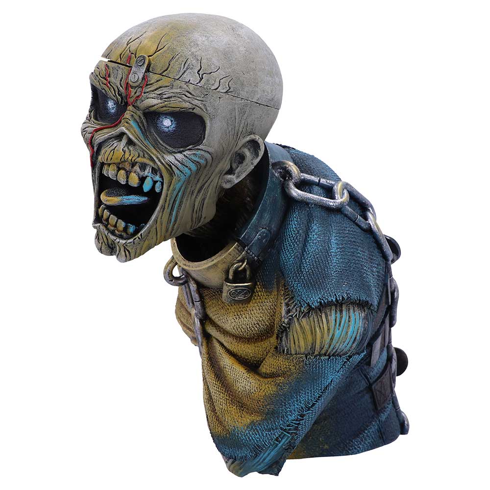Iron Maiden Piece of Mind Eddie Bust Box Small 12cm Officially Licensed 2
