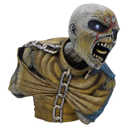 Iron Maiden Piece of Mind Eddie Bust Box Small 12cm Officially Licensed 4