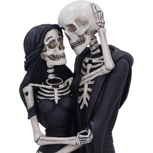 Eternal Embrace Gothic Skeletons Figurine 24cm Polyresin Painted Statue 2
