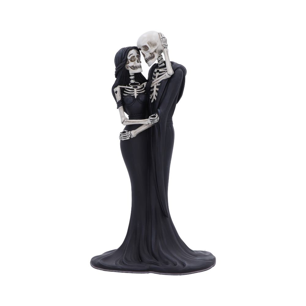 Eternal Embrace Gothic Skeletons Figurine 24cm Polyresin Painted Statue 1