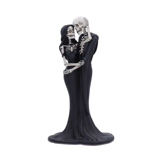 Eternal Embrace Gothic Skeletons Figurine 24cm Polyresin Painted Statue 1