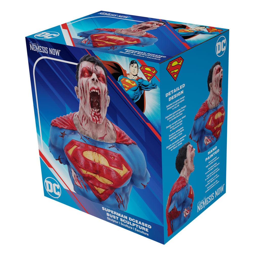 Superman DCeased Zombie Bust 30cm Resin Statue 7