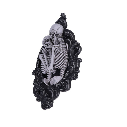 And Even Then Skeleton Wall Plaque 39cm 1