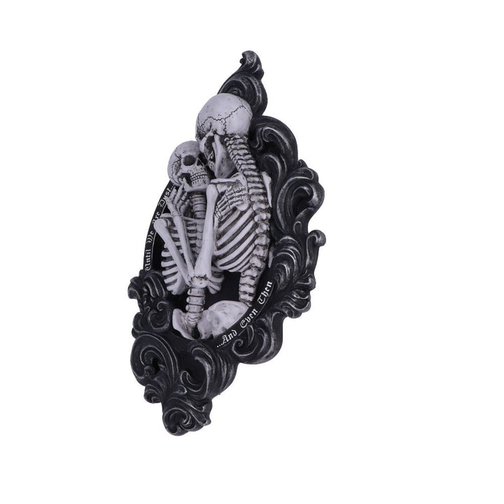 And Even Then Skeleton Wall Plaque 39cm 1