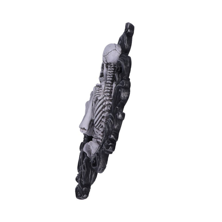And Even Then Skeleton Wall Plaque 39cm 3