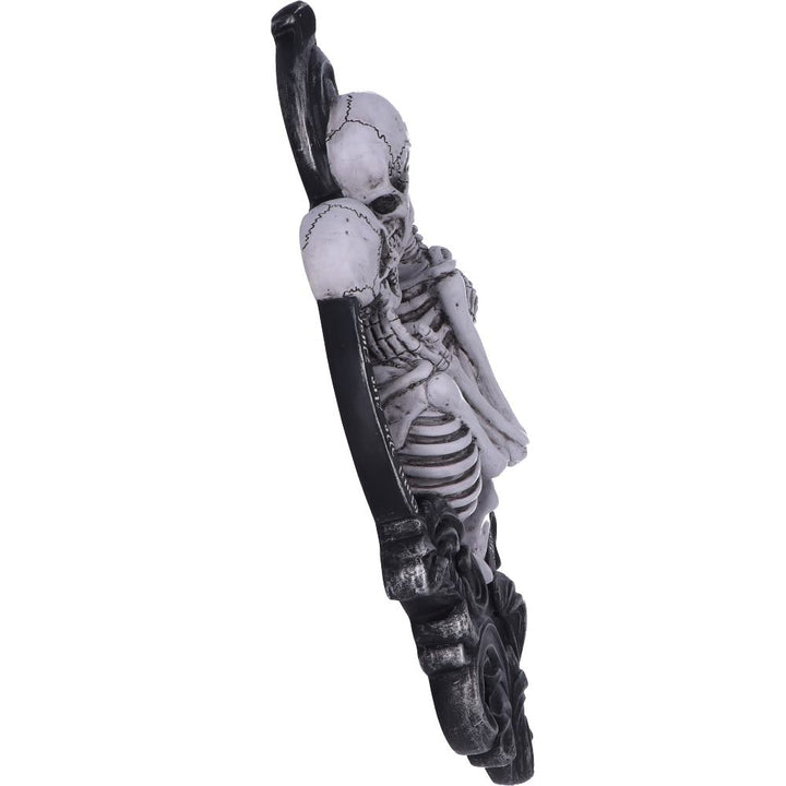 And Even Then Skeleton Wall Plaque 39cm 5