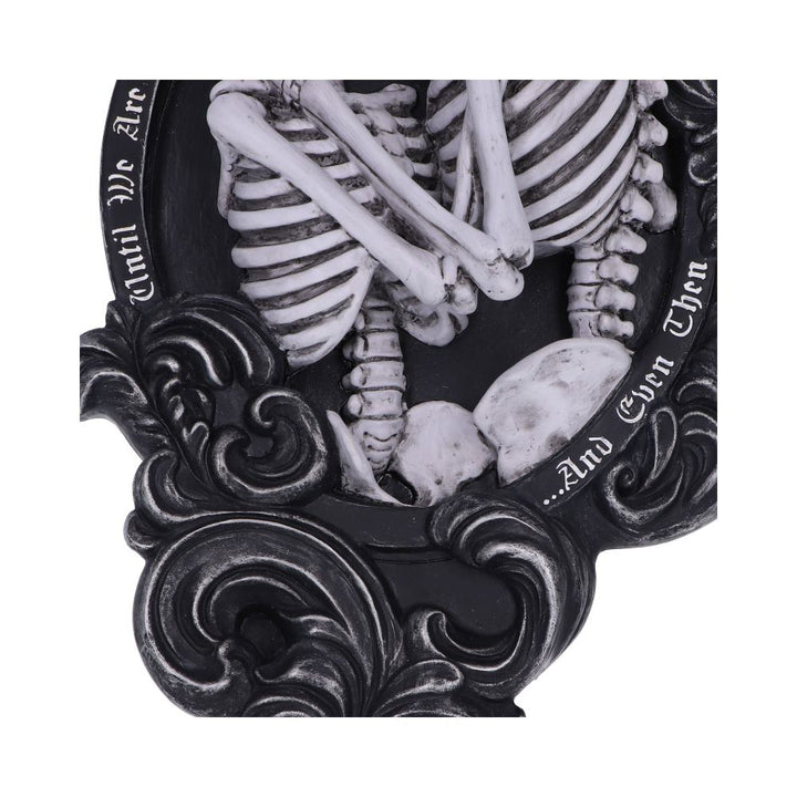 And Even Then Skeleton Wall Plaque 39cm 7