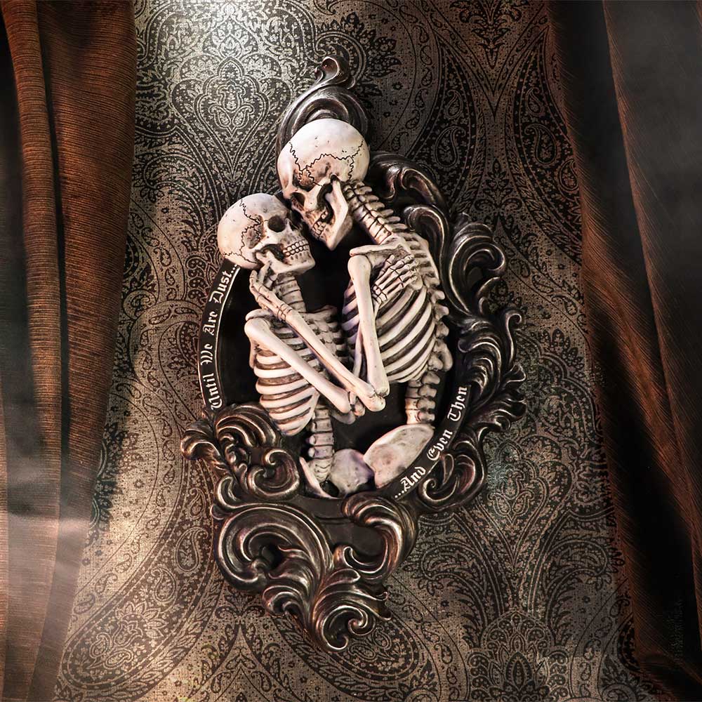 And Even Then Skeleton Wall Plaque 39cm 8