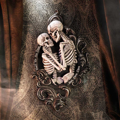 And Even Then Skeleton Wall Plaque 39cm 8