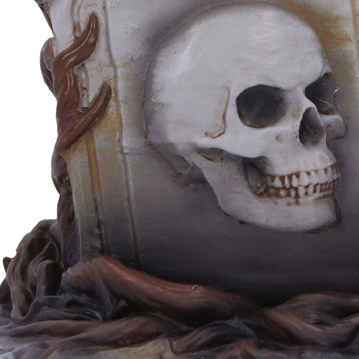 Gothic Skull Cat by Martin Hanford 15cm