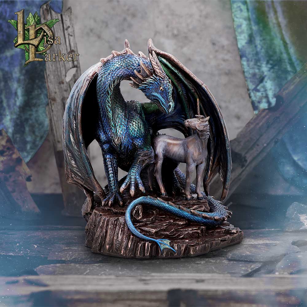 Protector of Magick Figurine in Bronze 17.5cm by Lisa Parker 7