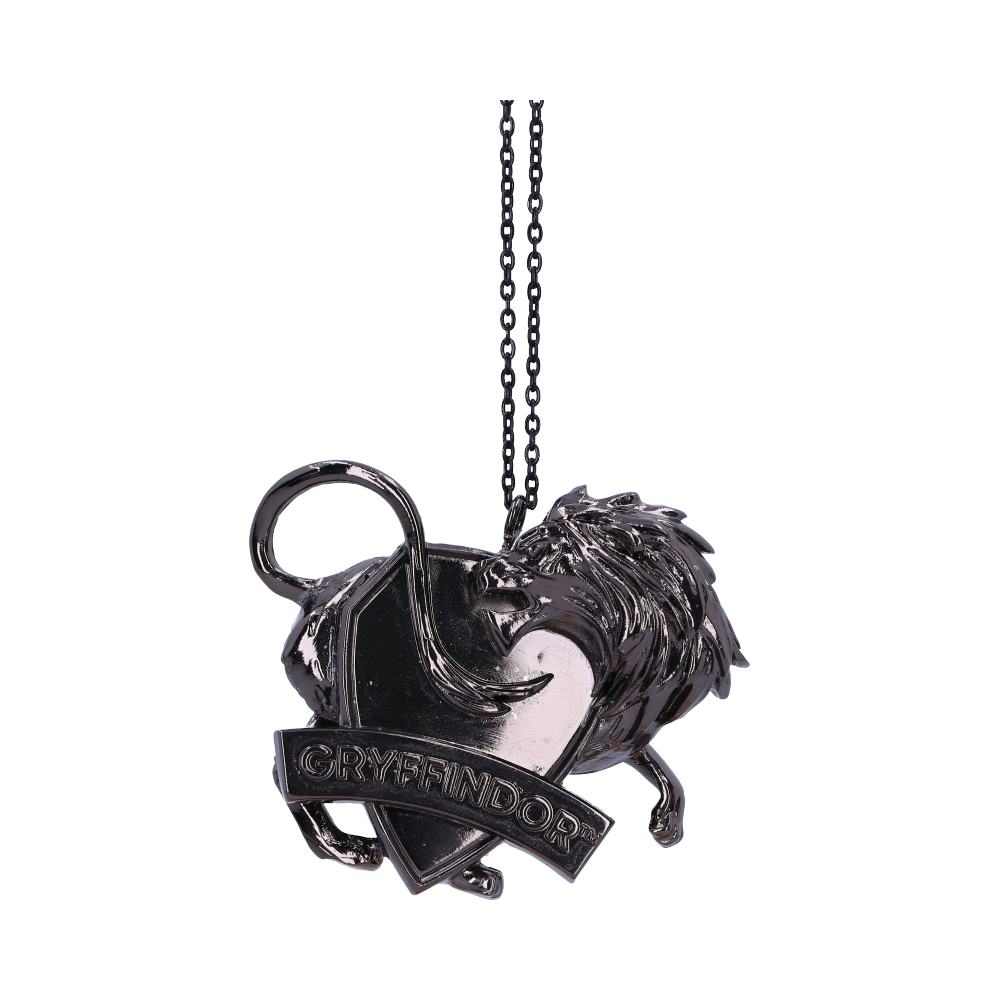 Harry Potter Gryffindor Crest Silver Weighted Hanging Ornament 1