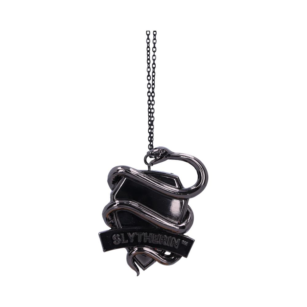 Harry Potter Slytherin Crest Silver Weighted Hanging Ornament 6.3cm 1