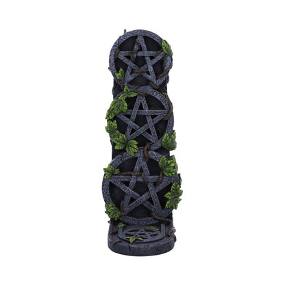 Aged Pentagram Wiccan Incense Burner 20.5cm 1