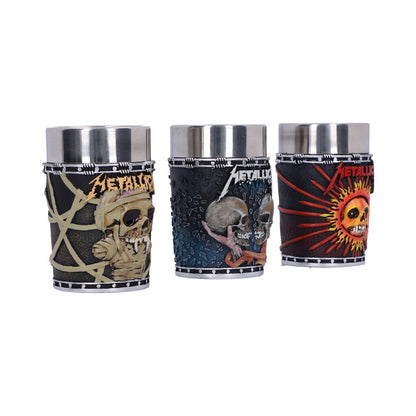 Metallica Pushead Art Collectible Shot Glass set 8.5cm 4