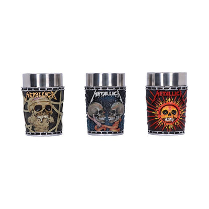 Metallica Pushead Art Collectible Shot Glass set 8.5cm 1