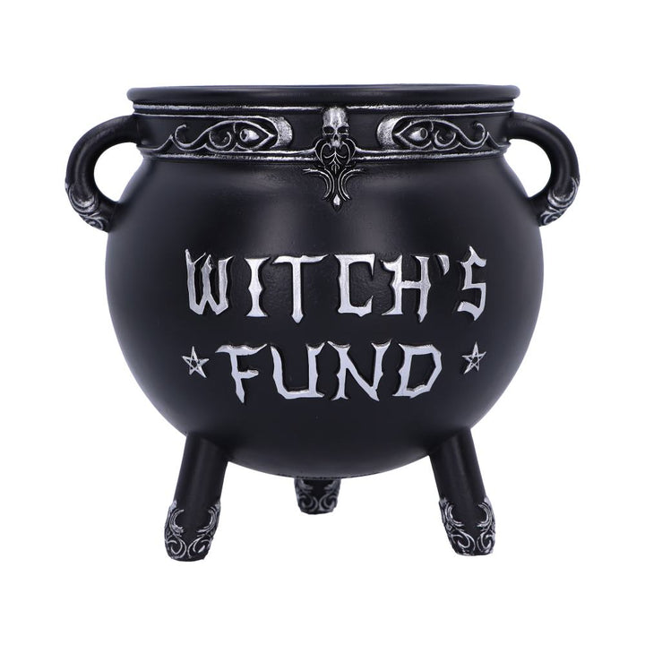 Witchs Fund Cauldron Money Box 16.5cm 3